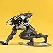 YXuan Venom Action Figure Cosplay Heroes Statues Collection Birthday Gifts ，Cute Car Interior Display Home Office Decoration Ornaments PVC Action Figure Model Toy (Venom/Black)