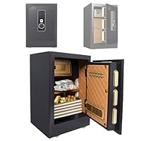 Amazon.co.jp: 金庫中型 36L 指紋認証 家庭用 4種類解錠 家庭用人気
