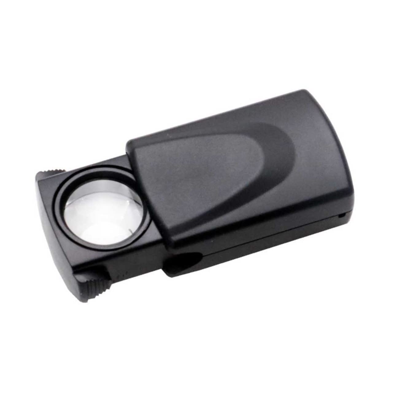 Hohopeti Jewelry Loupe Magnifier Led 30x Magnification 21mm Diameter for Gem Identification Coin Collecting