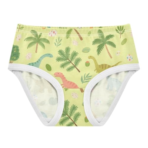 Girls' Underwear Dinosaur Dino Toddle Brief Panties 2-8 Years 20300694