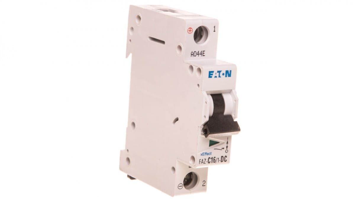 EATON FAZ-C16/1-DC Interruptor Automático Magnetotérmico FAZ-DC, 16A, 1P, Curva C, Caja de 12