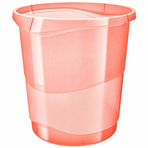 Esselte Papierkorb, 14 Liter, Gelb, Pfirsich, 626288