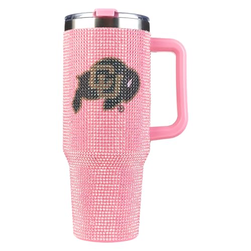 Image of The Memory Company Officially Licensed NCAA - University of Colorado, Boulder 40oz Pink Bling Game Day Tumbler