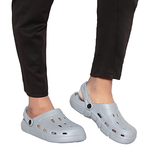 Image of Hygear Men's Omega EVA Clogs | Lightweight | Breathable | Waterproof | Anti-Skid | Comfortable Slip-On Clogs for Men
