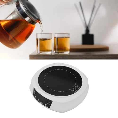 Tetera eléctrica mini cerámica 800W con 8 niveles pot miniatura 5