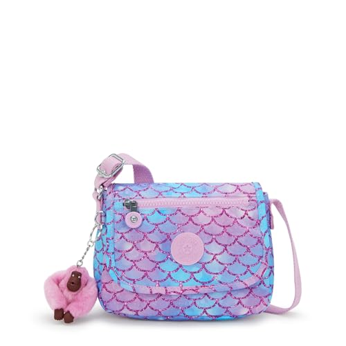 Mini bolsa tiracolo Kipling Sabian, Mermaid Sparkle, Medium