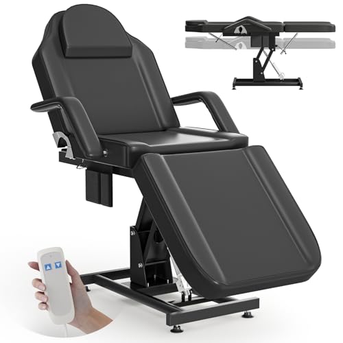 ABTSalon Electric Tattoo Chair Bed for Client Professional Height Adjustable