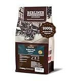 Berliner® Espresso Ganze Bohne (1000g) - Seltene Perlbohnen für kräftige, schokoladig-nussige Röstung - Intensiver Genuss im italienischen Espresso-Stil - Aromarad für Feinschmecker - Made in Germany