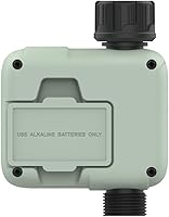 Vista 3 de Temporizador de rociador, temporizador de agua para manguera de jardín, temporizador de manguera de agua programable al aire libre, modo de bloqueo