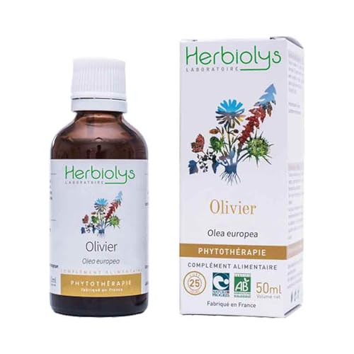 Herbiolys | Extrait De Plantes Fraîches Bio | Olivier (Olea europaea) | Circulation | Phytothérapie Bio | 50 ml