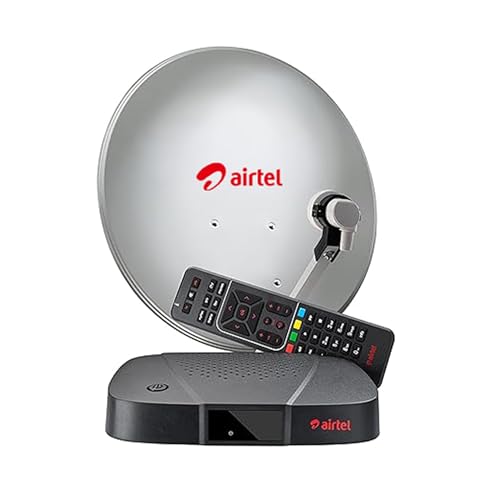 Image of Airtel HD DTH Set Top Box | Recording Feature | Ultimate Kannada Pack (1M Ultimate Kannada Plus Hindi SD Pack)