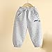 Kids Boys Baggy Cotton Pants Relaxed Elastic Waist Dinosaur Athletic Casual Pants Fashion Comfy Grey 12-18 Months