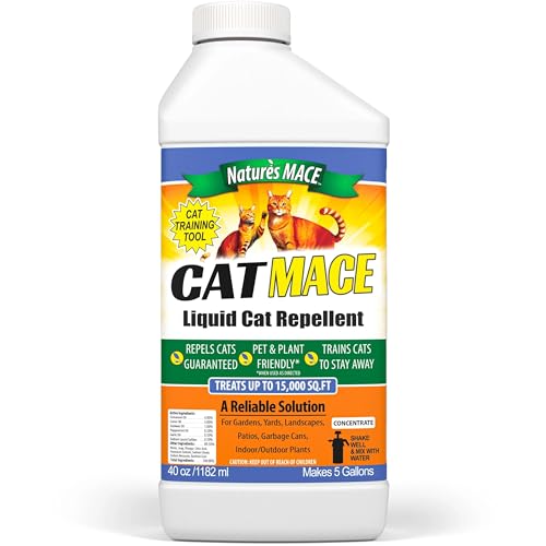 Image of Nature's Mace Cat Yard & Home Use Concentrate, Plant-Based Formula, Indoor /Outdoor, 40 oz