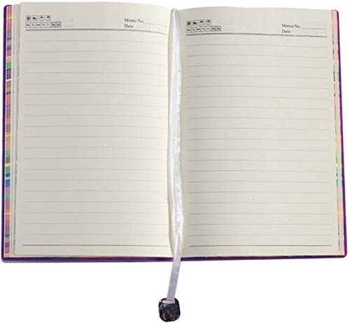 Seehan A5 Lined Notebook Planner Travel Journal Leather Notebook For Girls Women Princess Butterfly Journal Notebook Diary, A5 Ruled Writing Notebook Lined Note Pads Purple Journal 240 Pages #TOP6