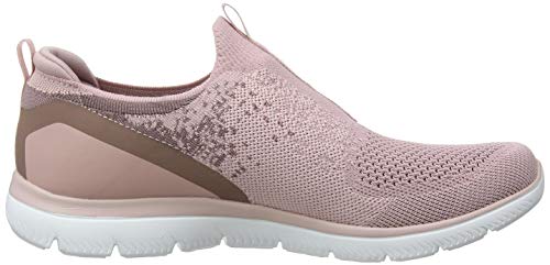 Image of Skechers Knit Slipon Womens Casual Sneakers Purple, 6