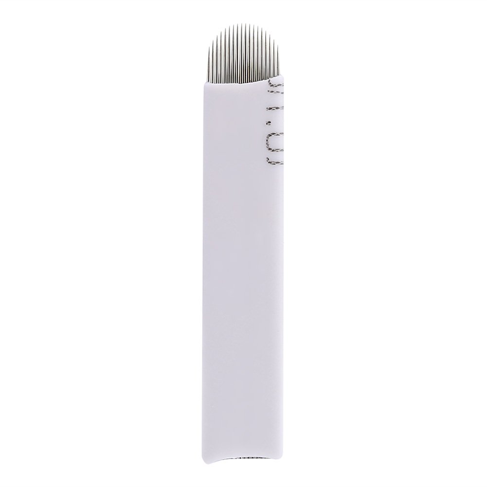 S12 Microblading-Nadeln 50 Stück – 0,18 Mm, Steril, Für Augenbrauen & Permanentes Make-up