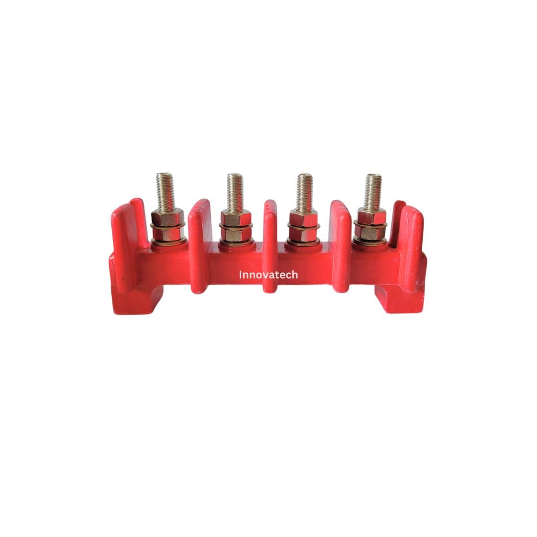 Ictech® Terminal Block for replacement part Kirloskar Koel generator set stand type size 190mm 4stud connection plate-image-34