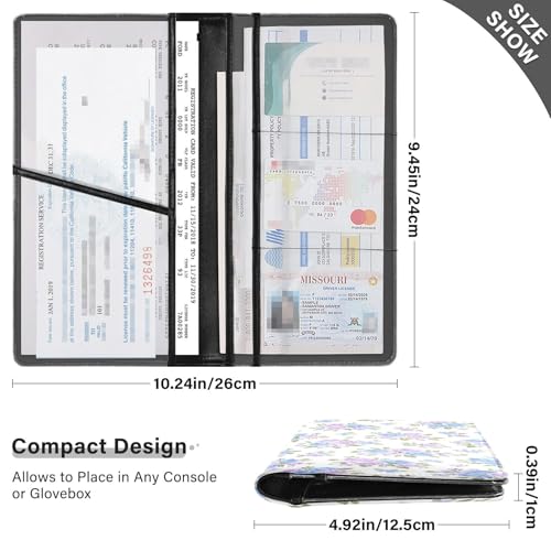 Organizador de documentos para auto PU miniatura 2