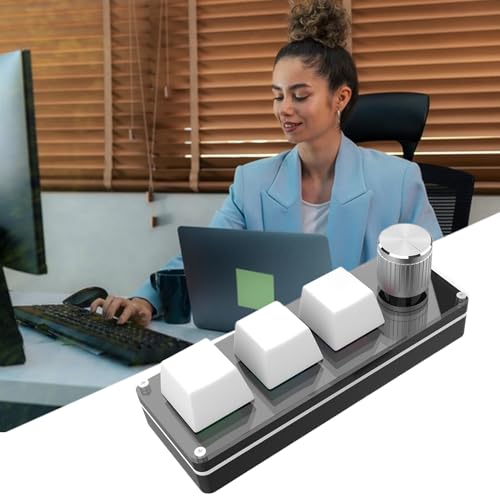 Teclado macro silencioso: trabaja sin ruidos con este mini teclado programable y mecánico 5