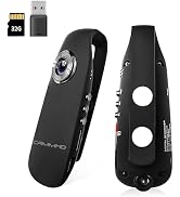 Amazon | CAMMHD F6 128GB 4K品質 ボディカメラ 防犯カメラ 3400mAh 12