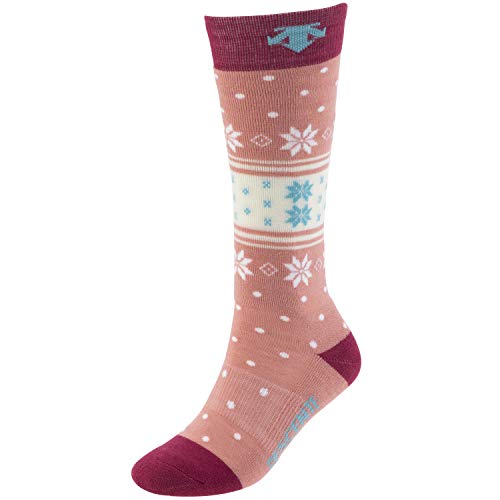 デサント(DESCENTE) スキーソックス ジュニア JUNIOR SOCKS(ジュニアソックス) 2020-21年モデル DWDQJB62 PNK 16-19cm