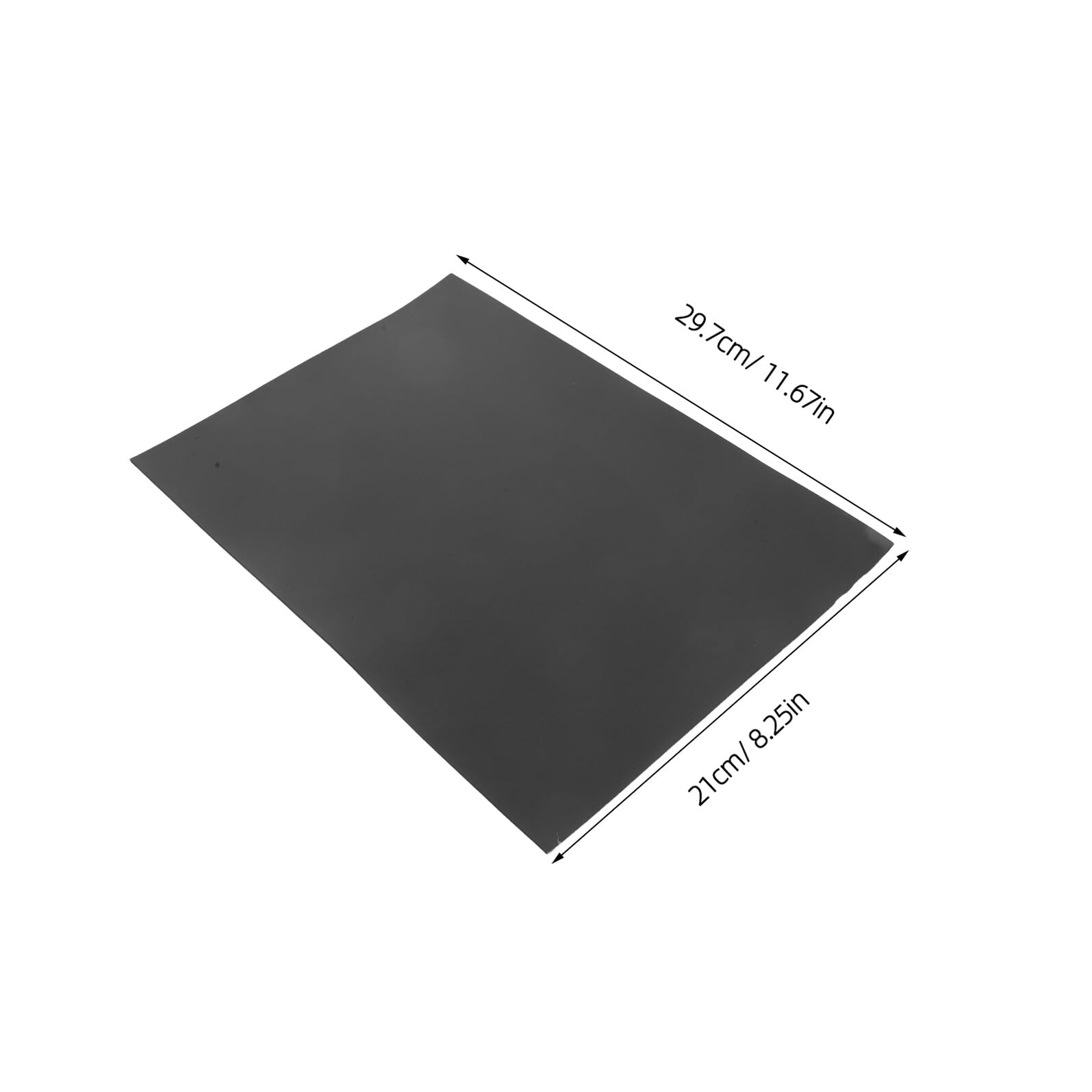 SHINEOFI 4 Láminas Magnéticas Autoadhesivas A4 Flexibles de Goma Adhesivo Resistente de 1 MM de Grosor para Manualidades Decoración Notas y Organización en Oficina Cocina y Aula