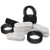 ORFOFE Juego de 12 Filtros para Fuente de Agua para Gatos y Perros, Cartucho Rectangular Multietapa para Filtro de Agua de Mascota, Repuesto Compatible para Bebederos Domésticos,