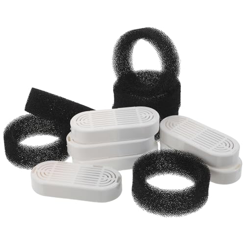HOLIDYOYO Filtros de Repuesto para Fuentes de Agua para Mascotas Pequeñas, Paquete de 12 Piezas Multicapa, Compatibles Bebederos para Gatos y Perros, Filtración Avanzada para Agua Limpia