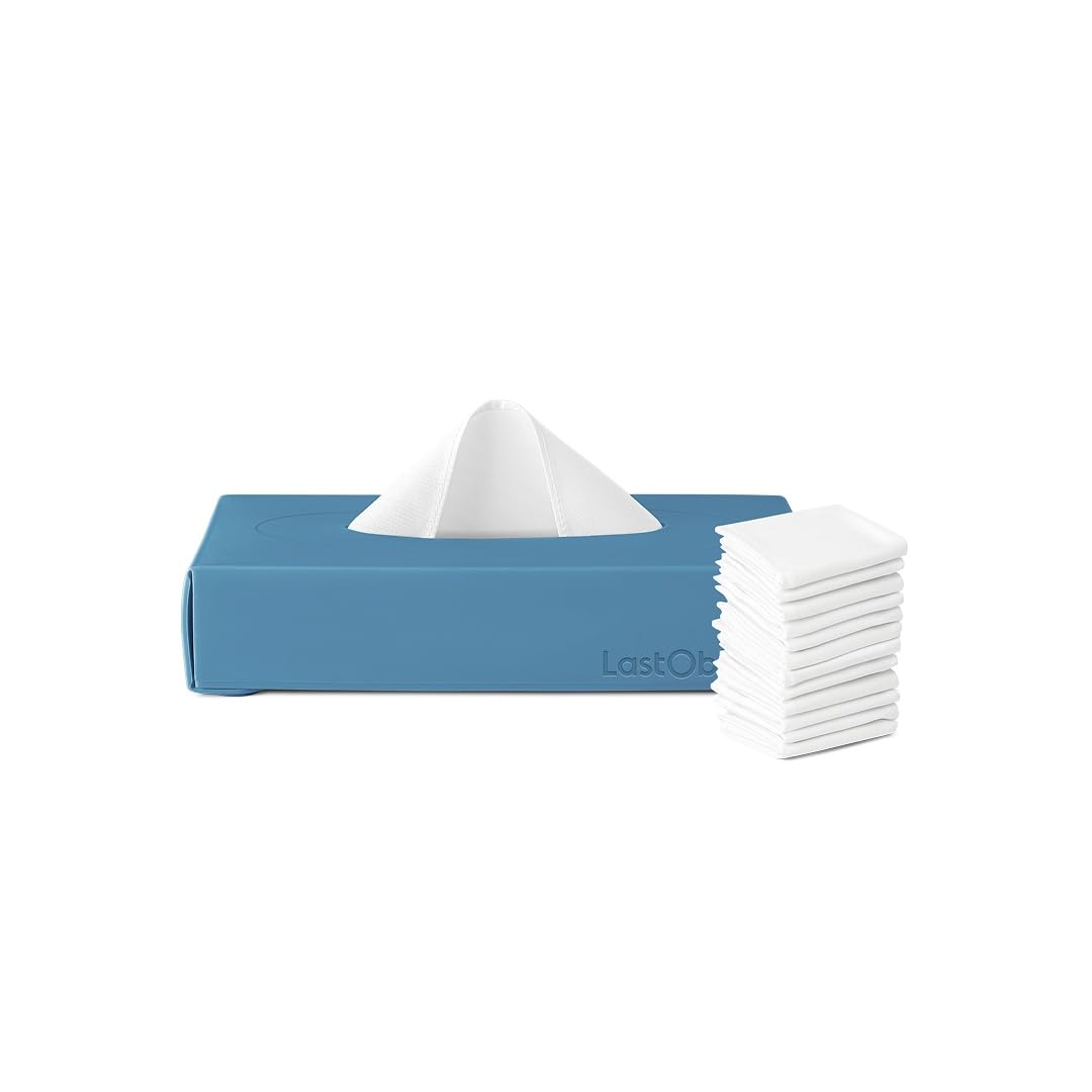 tisus26 Amazon.com: LastTissue® Reusable Cotton Tissue Box | Face Towels
