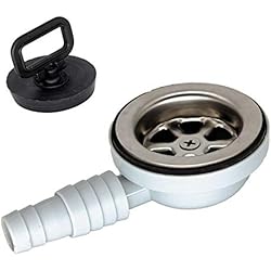 Desague Fregadero Caravana Desagüe de desagüe para lavabo 90° caravana caravana caravana, desagüe 20-25 mm