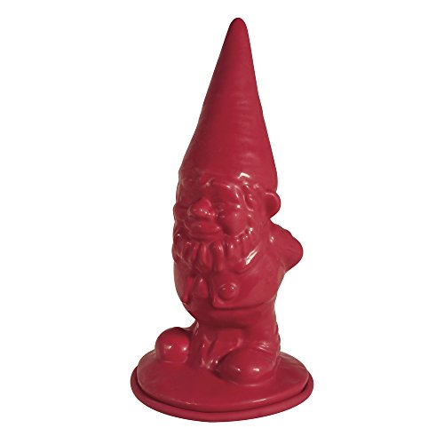 Rayher 34216000 Latex casting mould full: Garden gnome, 8x21cm, filling cap.600g, tab-bag 1pc.