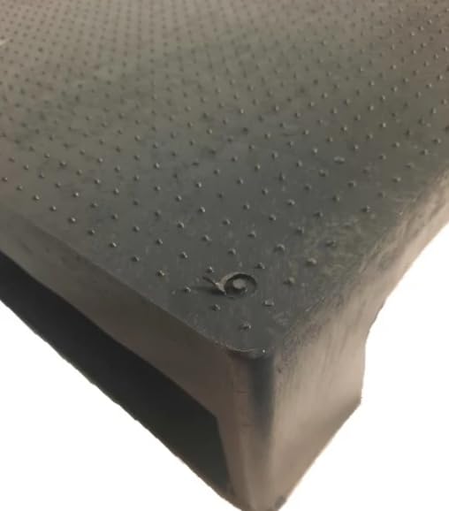 Pallet in plastica 80x60 | ANTISCIVOLO COMPLETO (pieno, PE riciclato)