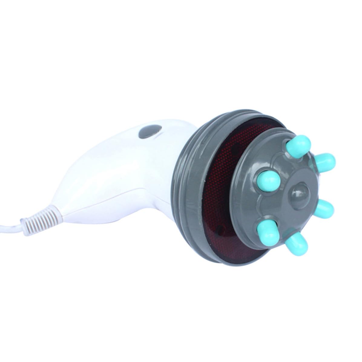 Housoutil Anticellulite Multifunzionale Massaggio per Perdita Peso, Testine Intercambiabili, Materiale Abs e Silicone, per Collo e Addome