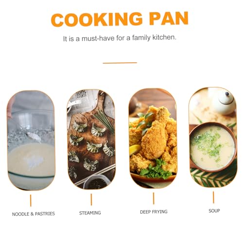 Sartén Wok de Acero Inoxidable con Mango Ergonómico miniatura 6