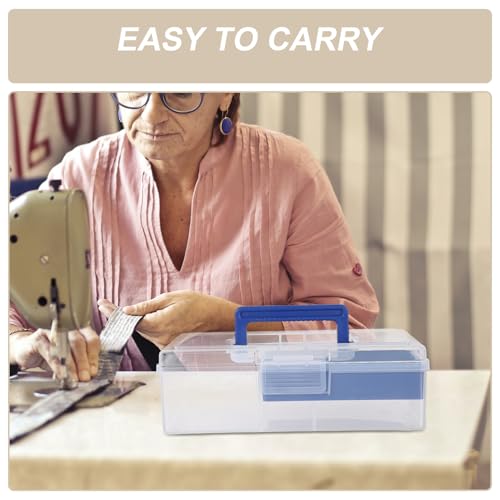 Boîte de rangement plastique transparent fini les accessoires perdus - 4