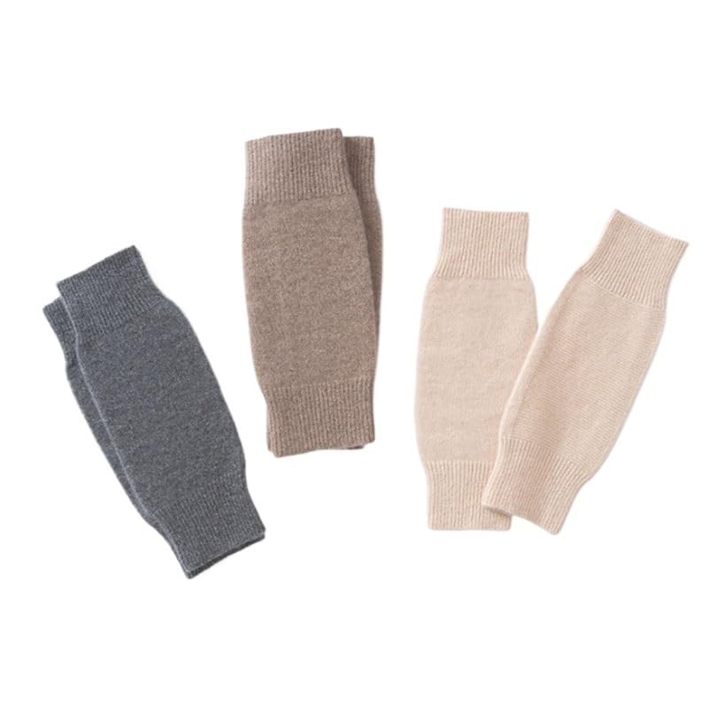 Men's Women's Universal Cashmere Knee Pads for Warmth Protection