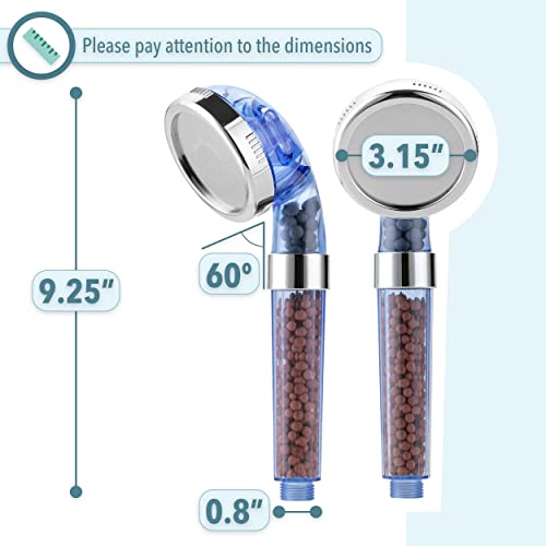 Slick- Filtered Shower Head, Shower Head Filter For Hard Water, High Pressure Shower Heads, Shower Head With Filters, Filter Shower Head, Water Softener Shower Head, High Pressure Shower Head #TOP1