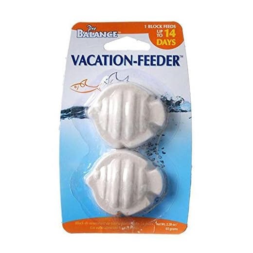 Penn Plax Fish Shape Vacation Fish Feeder, 2.2 oz.