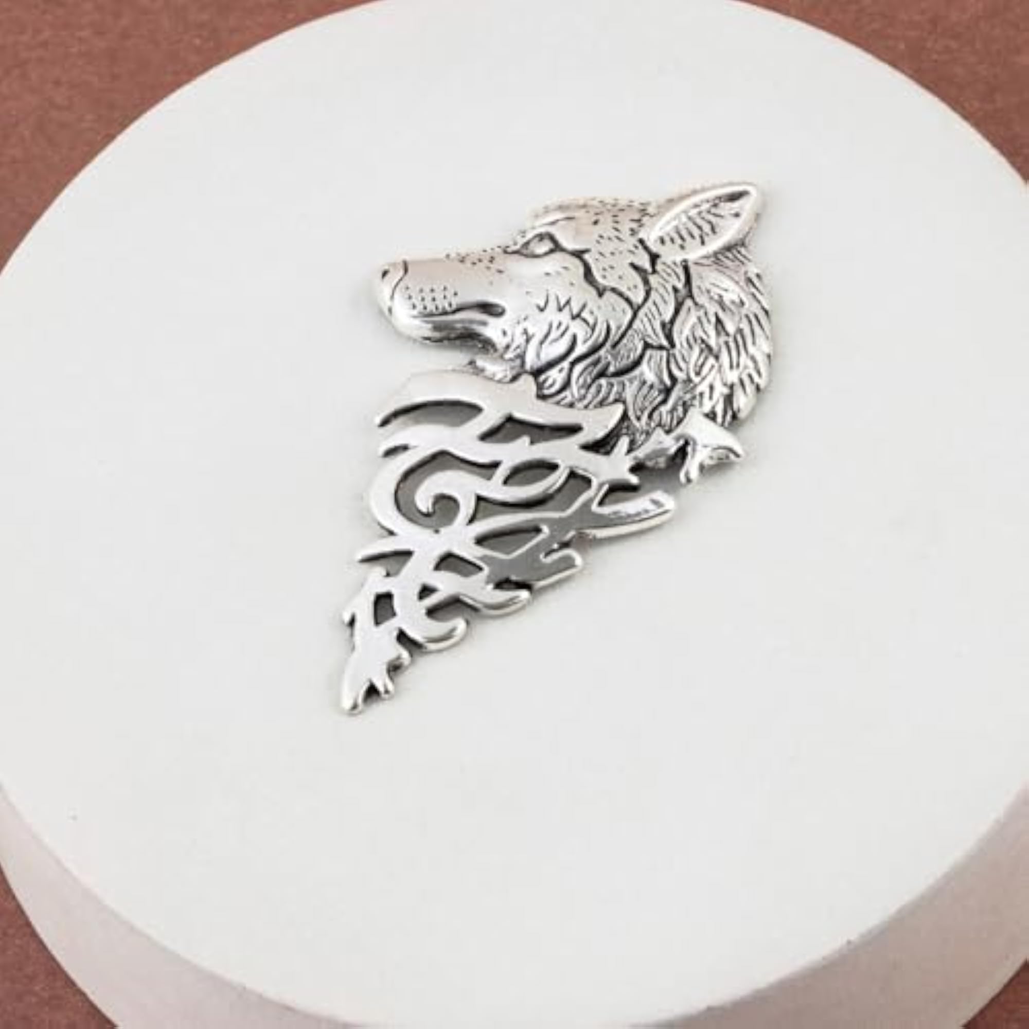 Wolf Lapel Pin for Men, Stylish Design