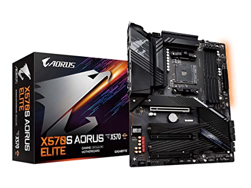 GIGABYTE X570S AORUS Elite (AMD Ryzen 3000/ X570S/ PCIe 4.0/ SATA 6Gb/s/USB 3.1/ ATX/Gaming Motherboard) #1