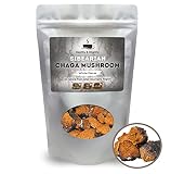 Organic Siberian Chaga Mushroom Chunks from Altai Mountains Region 8 Oz. (227G)