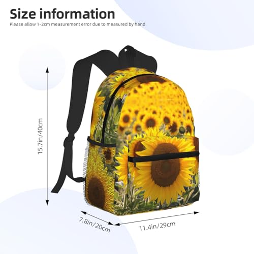 Sac à dos décontracté fleuri pour illuminer vos escapades de week-end