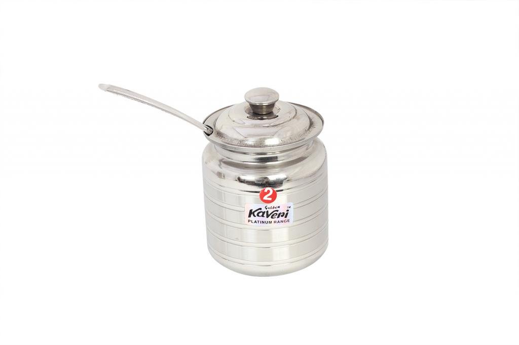 Kaveri VR827 Stainless Steel Oil Pot Container - 350 ml, 1 Pieces, Silver (B00OB1Y51E) Amazon Price History, Amazon Price Tracker