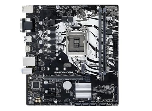 Gaming Motherboard Fit for B460M-D3H LGA 1200 Motherboard Intel B460 2X DDR4 64GB M.2 Miro-ATX Support I5-10400 I7-10700T I5-10600K I3-10100 I3-10305 Cp