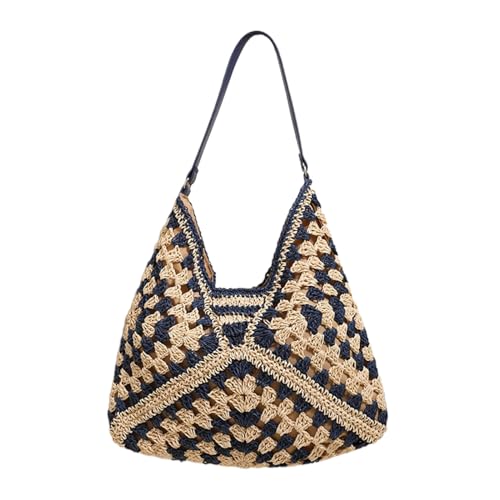 Sac de plage seasides pour femme grand cabas épaule paille mode été