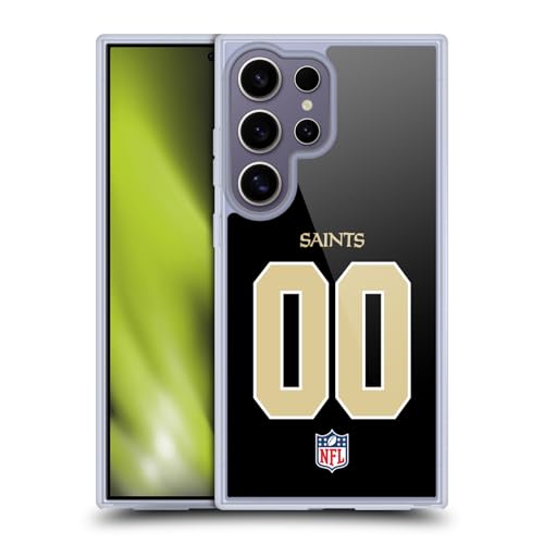 Coque NFL New Orleans Saints Samsung S25 Ultra évite les rayures avec le gel militaire