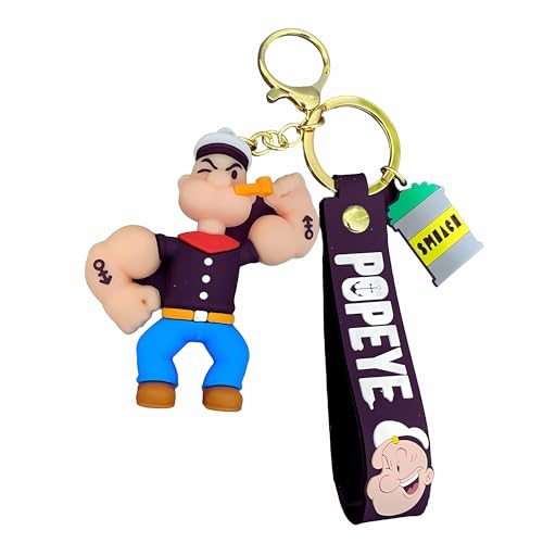 Image of Cute 3D Keychain | Keyring & Quirky Bag Charm | Hard Silicone, Unbreakable | Travel Essential | Kids Friendly | Strap & Bag Hook