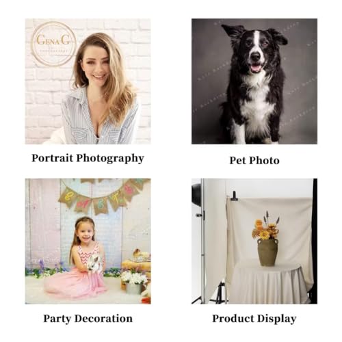 Kate Wedding Photography Backdrop Floral Arched Wall Photo Backdrops White Wall Professional Photo Studio, 7x5ft by Kate - Image 5