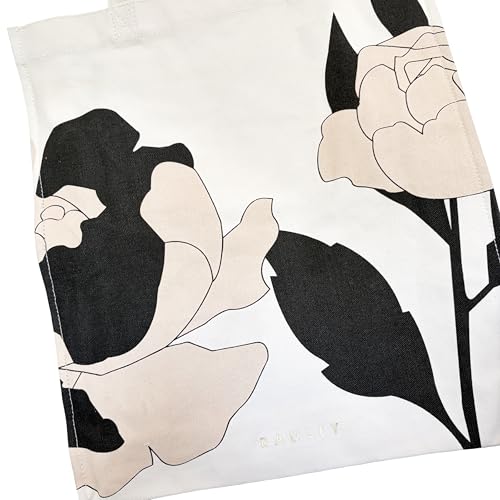 Bolso tote abierto de lona mediano con diseño floral en rosa de RADLEY London miniatura 3