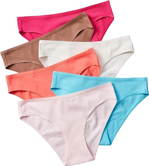 louryn koulyn Simple Cotton Bikini Underwear Bundle Best Soft Panty for Women Pack of 3, 6-picture-55